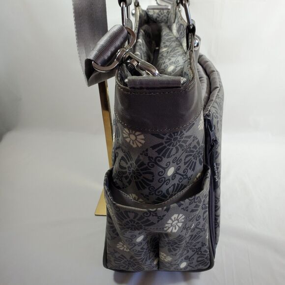 Petunia Pickle Bottom Large Satchel Diaper Bag With Changing Pad - Picture 5 of 10